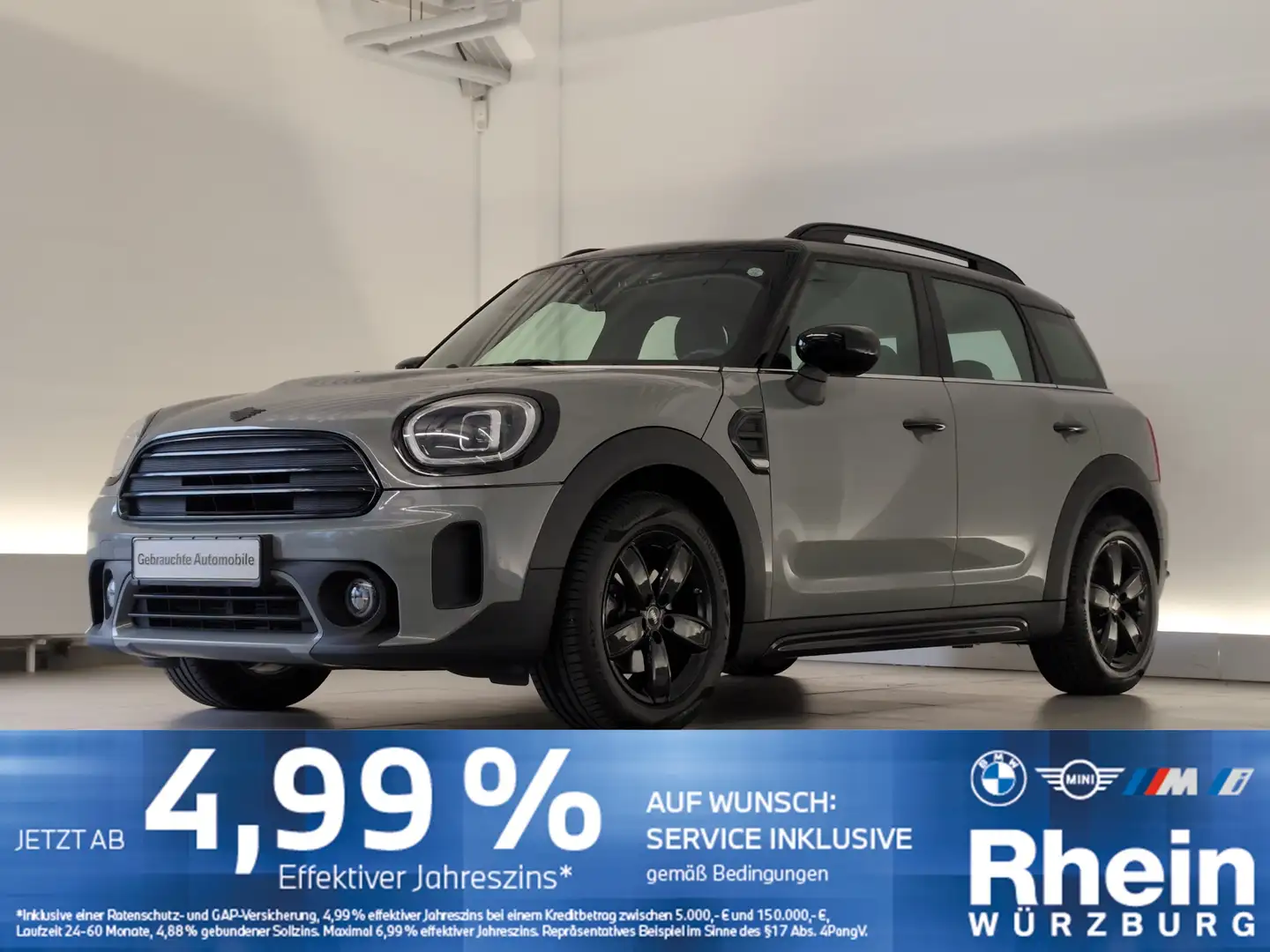 MINI Cooper D Countryman LED/DAB/SHZ LED/DAB/SHZ Сірий - 1