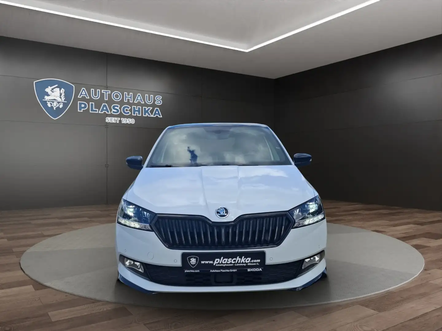 Skoda Fabia 1.0 TSI Monte Carlo PDC+PANORAMA+APP Klima Blanc - 2