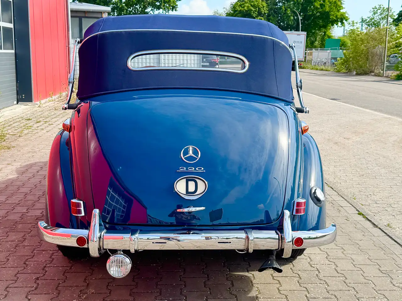 Mercedes-Benz 220 B Cabrio, Komplettrestauration, foto 4