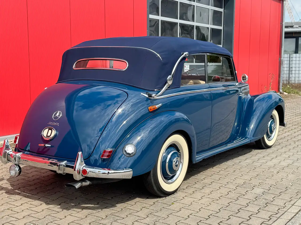 Mercedes-Benz 220 B Cabrio, Komplettrestauration, foto 11