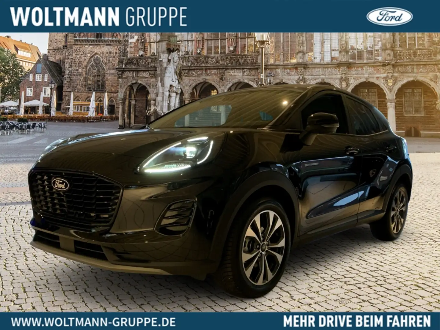 Ford Puma Titanium 1.0 EcoBoost Mild Hybrid Winter-Paket, 18 Noir - 1