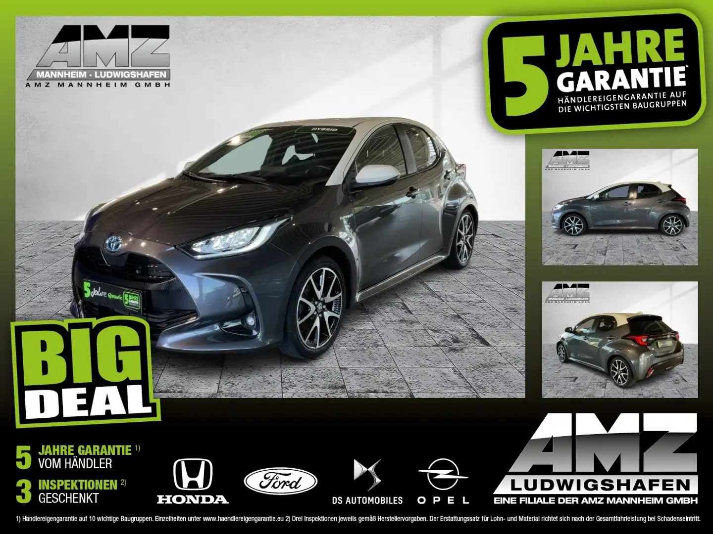 Toyota Yaris 1.5 Style Grau - 1