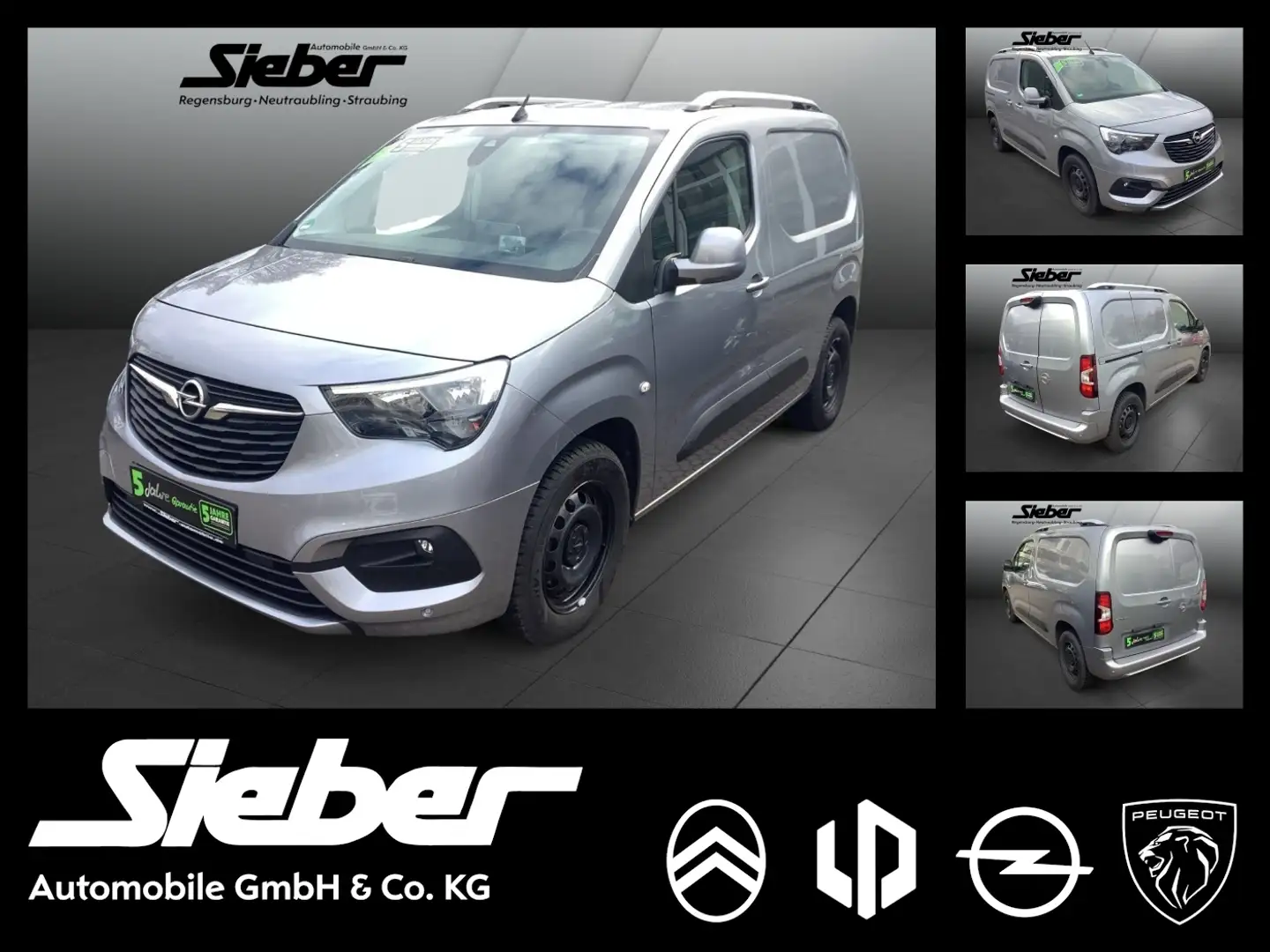 Opel Combo Cargo 1.2 Automatik *Navi*Klimaautomatik* Grau - 1