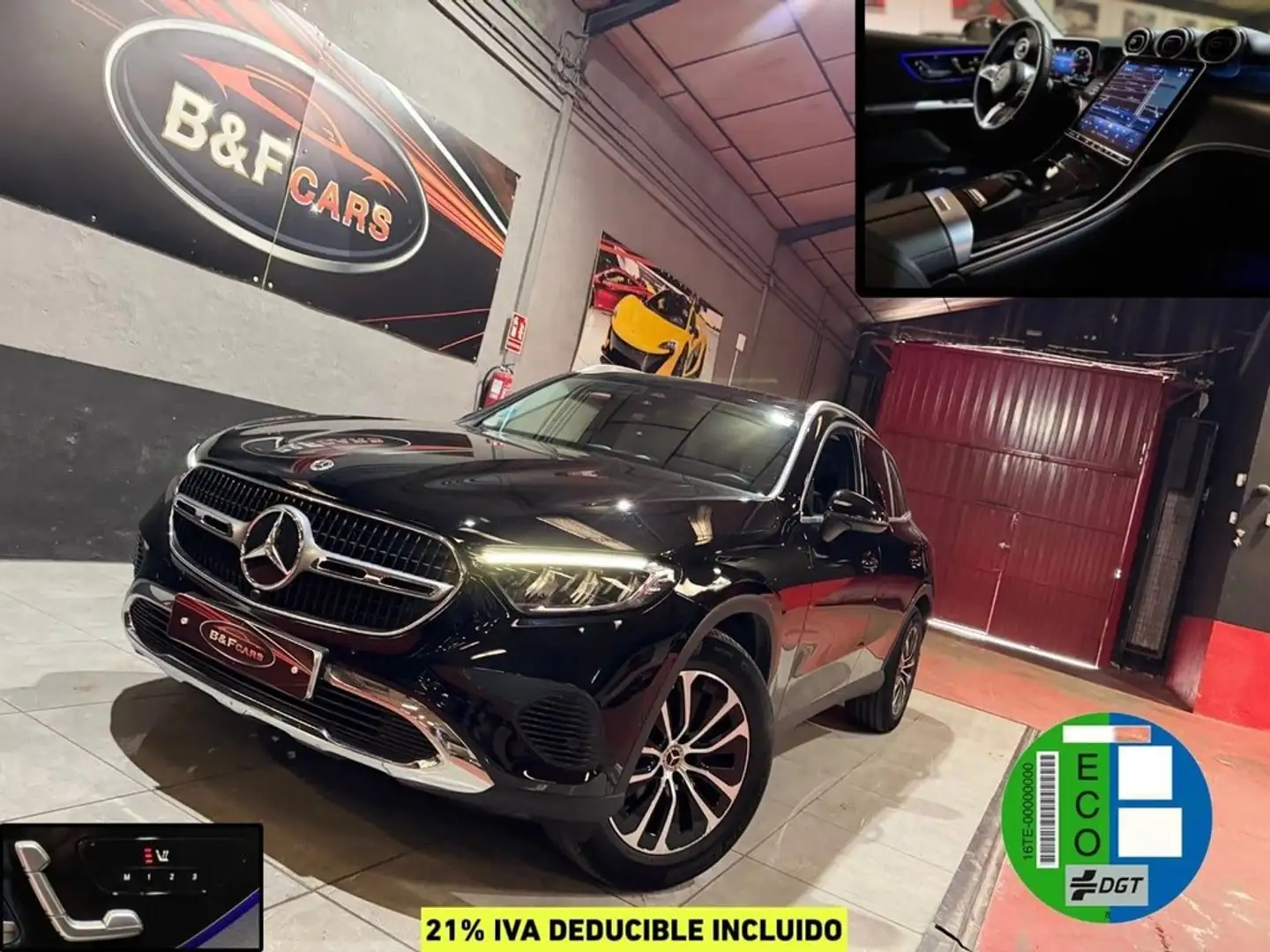 Mercedes-Benz GLC 220 220d 4Matic 9G-Tronic Negro - 1