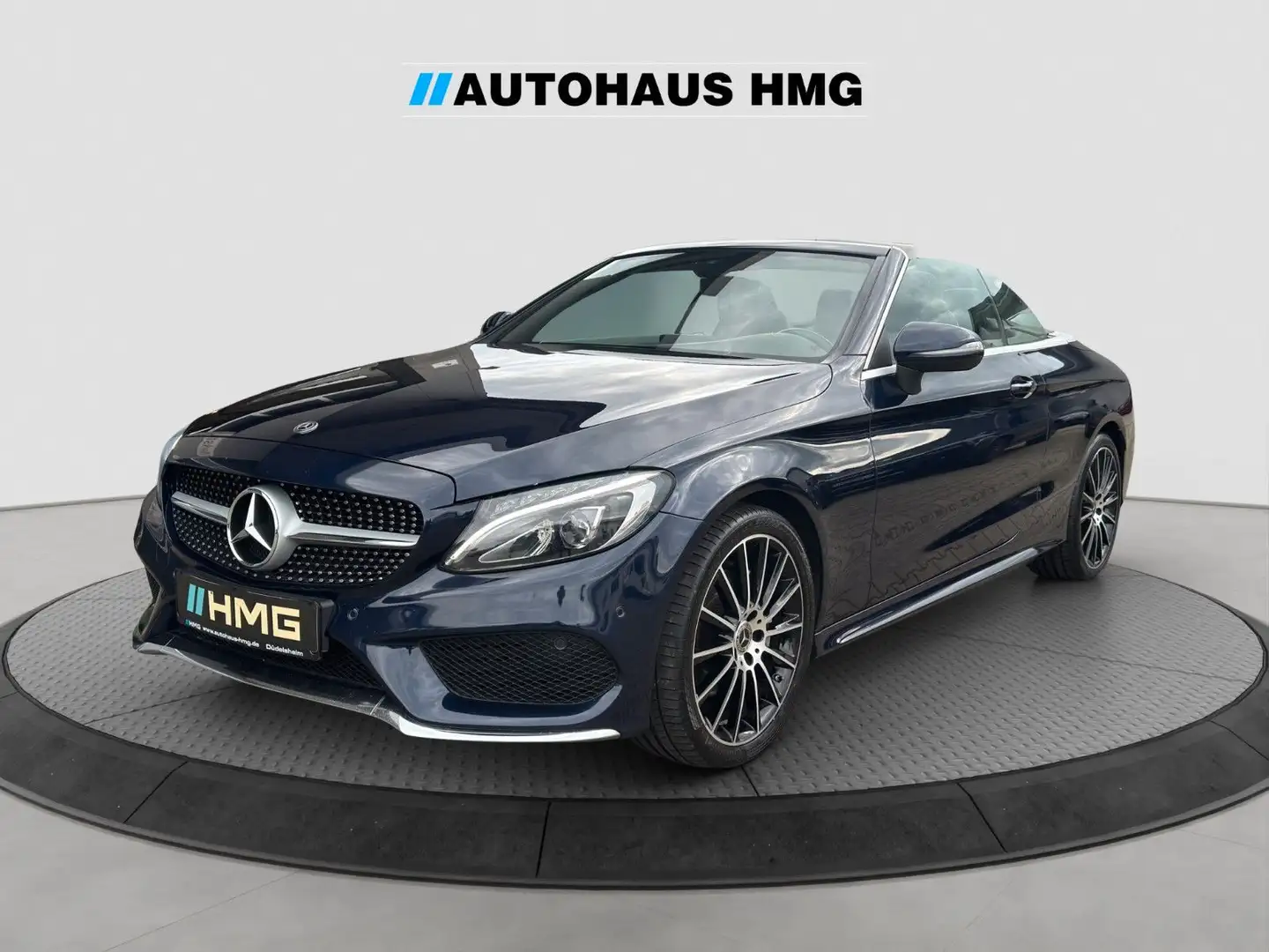 Mercedes-Benz C 180 Cabrio *AMG LINE*NAVI*SHZ*LED*TEMPO* Azul - 1
