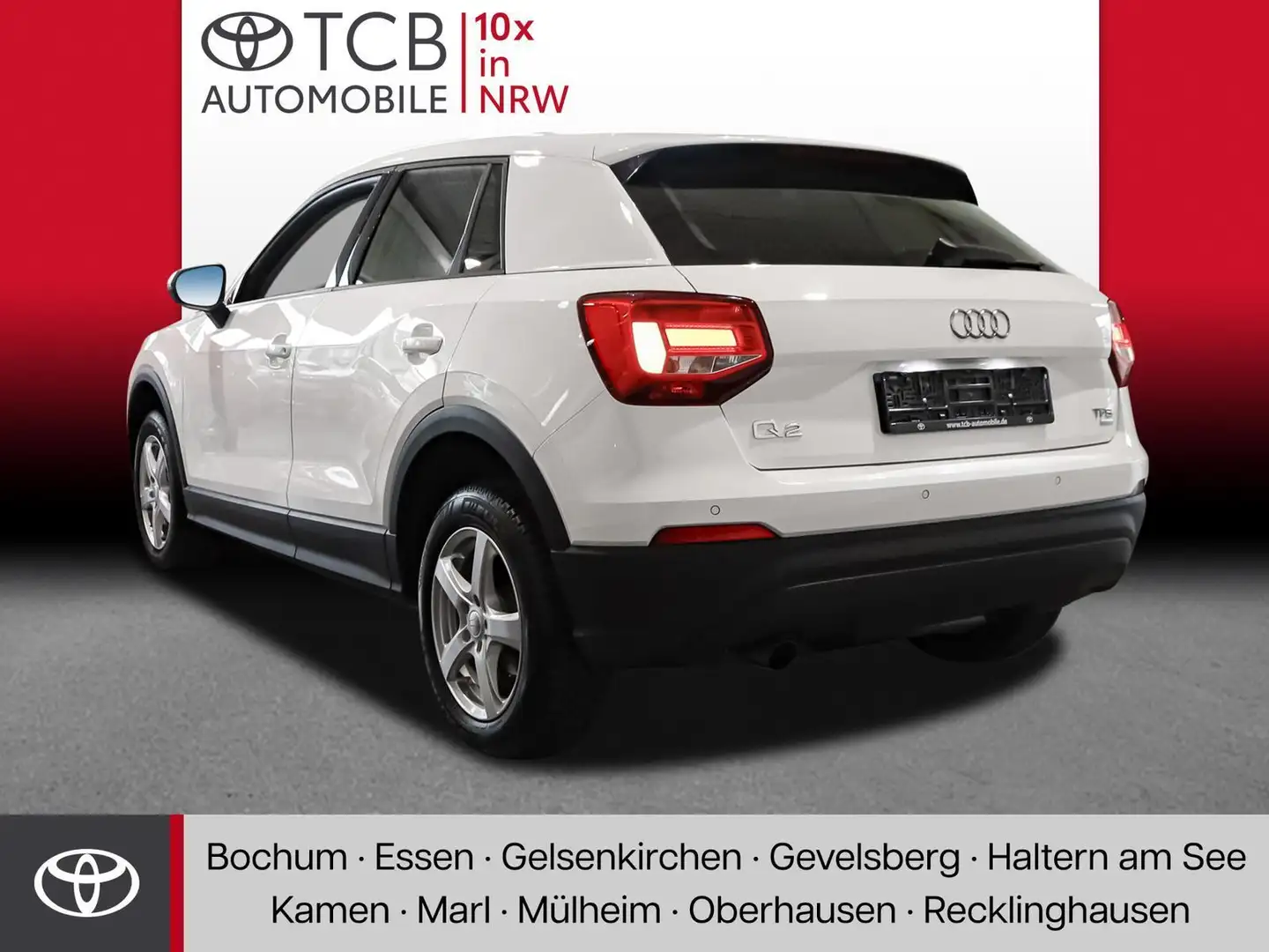 Audi Q2 1.0 TFSI ultra SHZ PDC KLIMA ALU Shz ESP ASR APS Weiß - 2