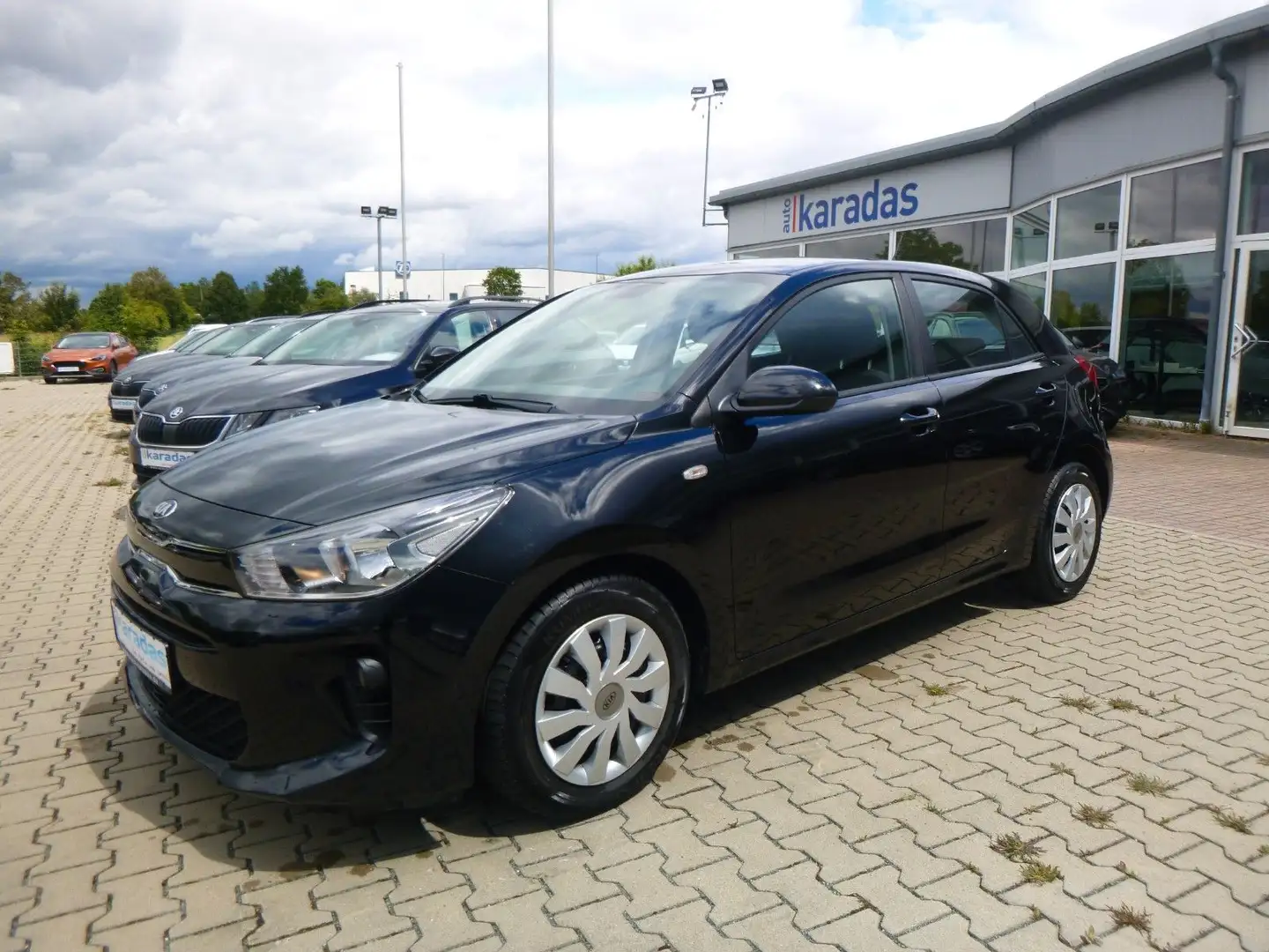 Kia Rio 1,2 Edition 40.900 KM / 1Halter/Klima Schwarz - 1