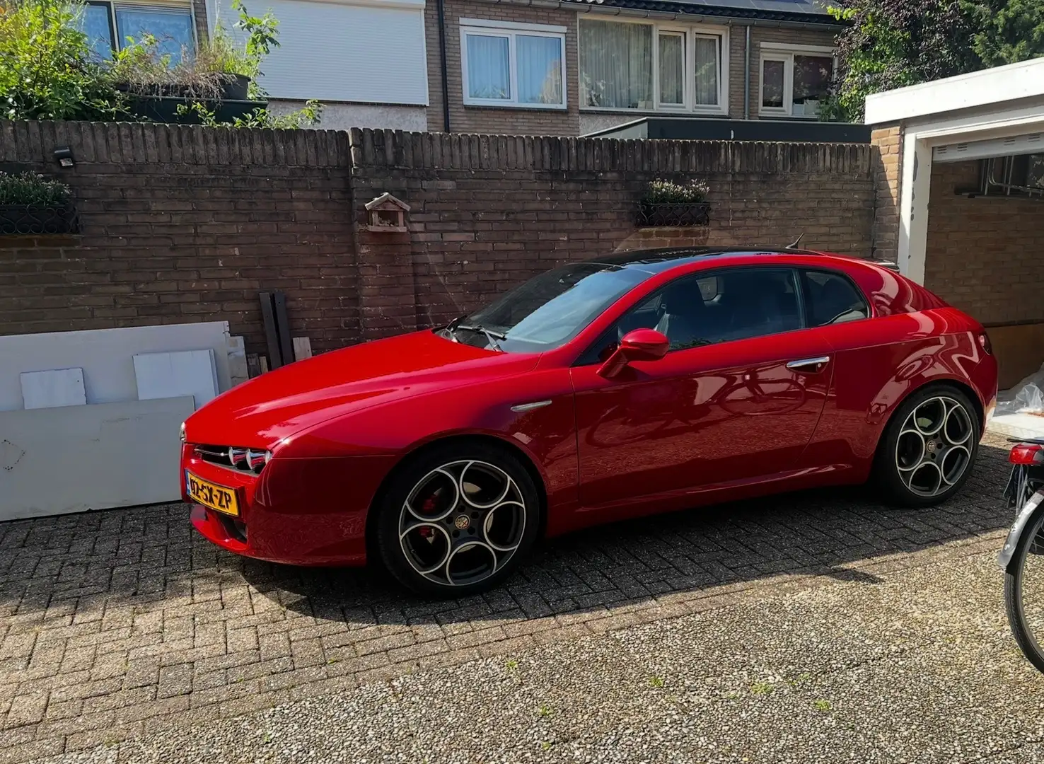 Alfa Romeo Brera Brera 2.2 JTS SkyWindow Rood - 1
