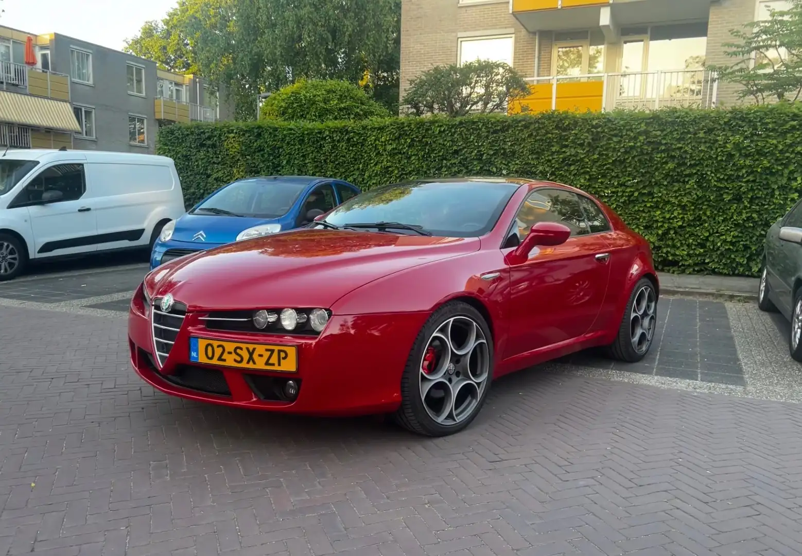 Alfa Romeo Brera Brera 2.2 JTS SkyWindow Rood - 2