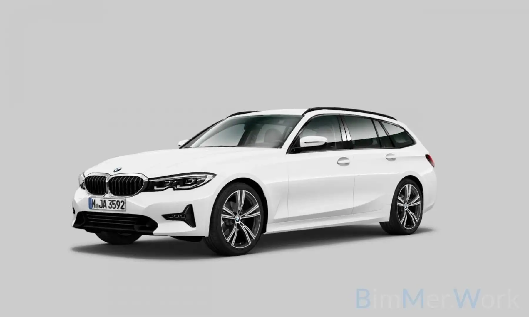 BMW 330 Sport Line DAB CockPitPr Lenkrhzg PDC 19Zol Weiß - 1