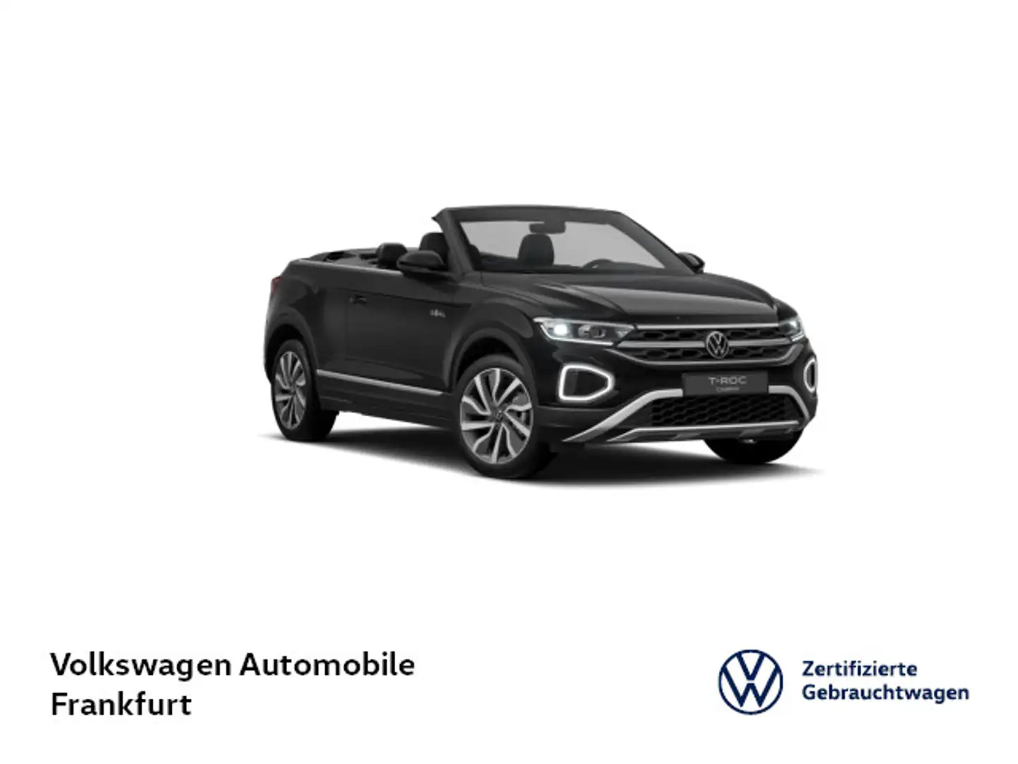 Volkswagen T-Roc 1.5 TSI DSG Style Navi LEDPlus D Schwarz - 1