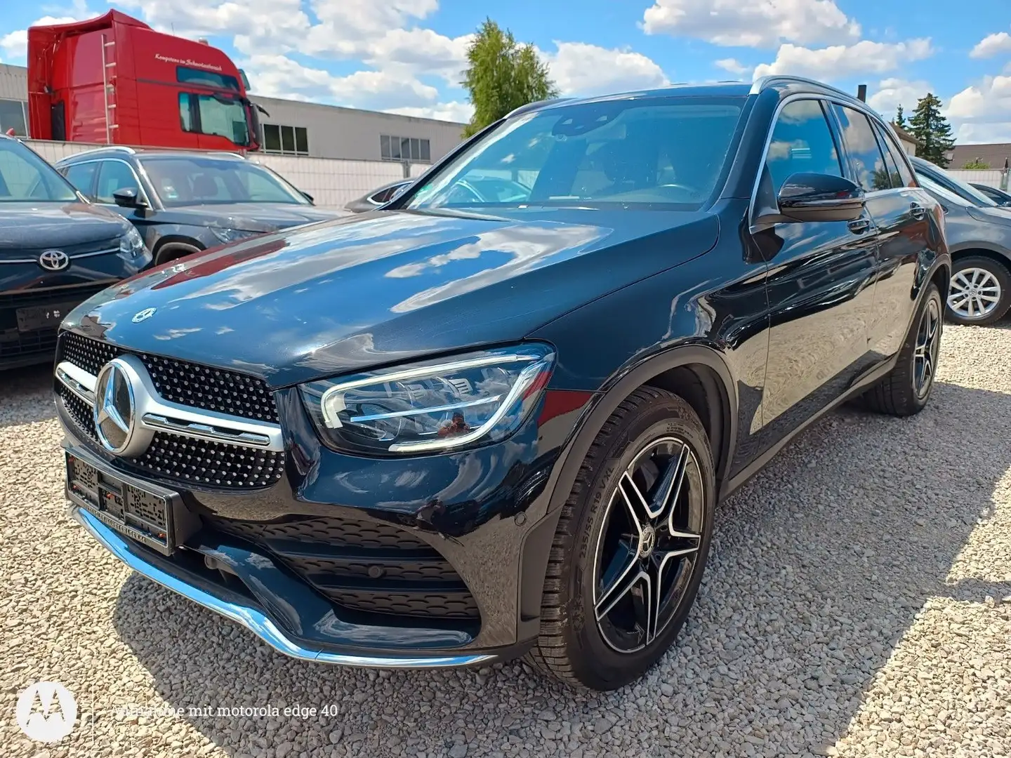 Mercedes-Benz GLC 300 4Matic, AMG, Navi, RFK, LED Zwart - 1