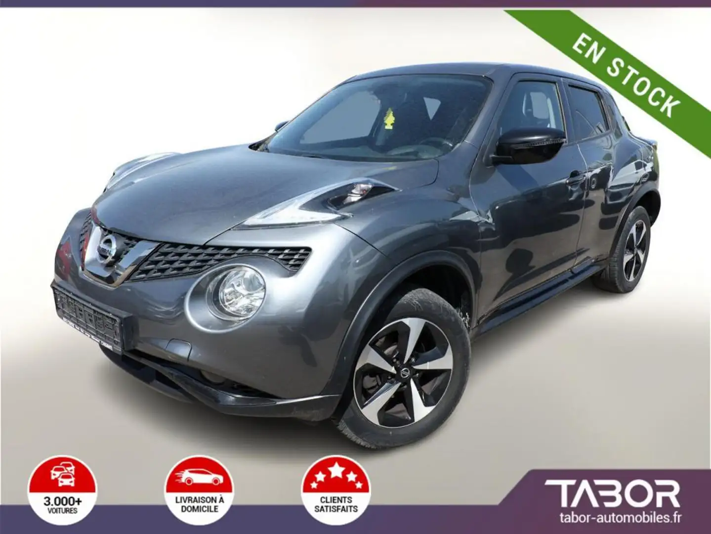 Nissan Juke 1.6 113 CVT N-Connecta BOSE GPS Cam Gris - 1
