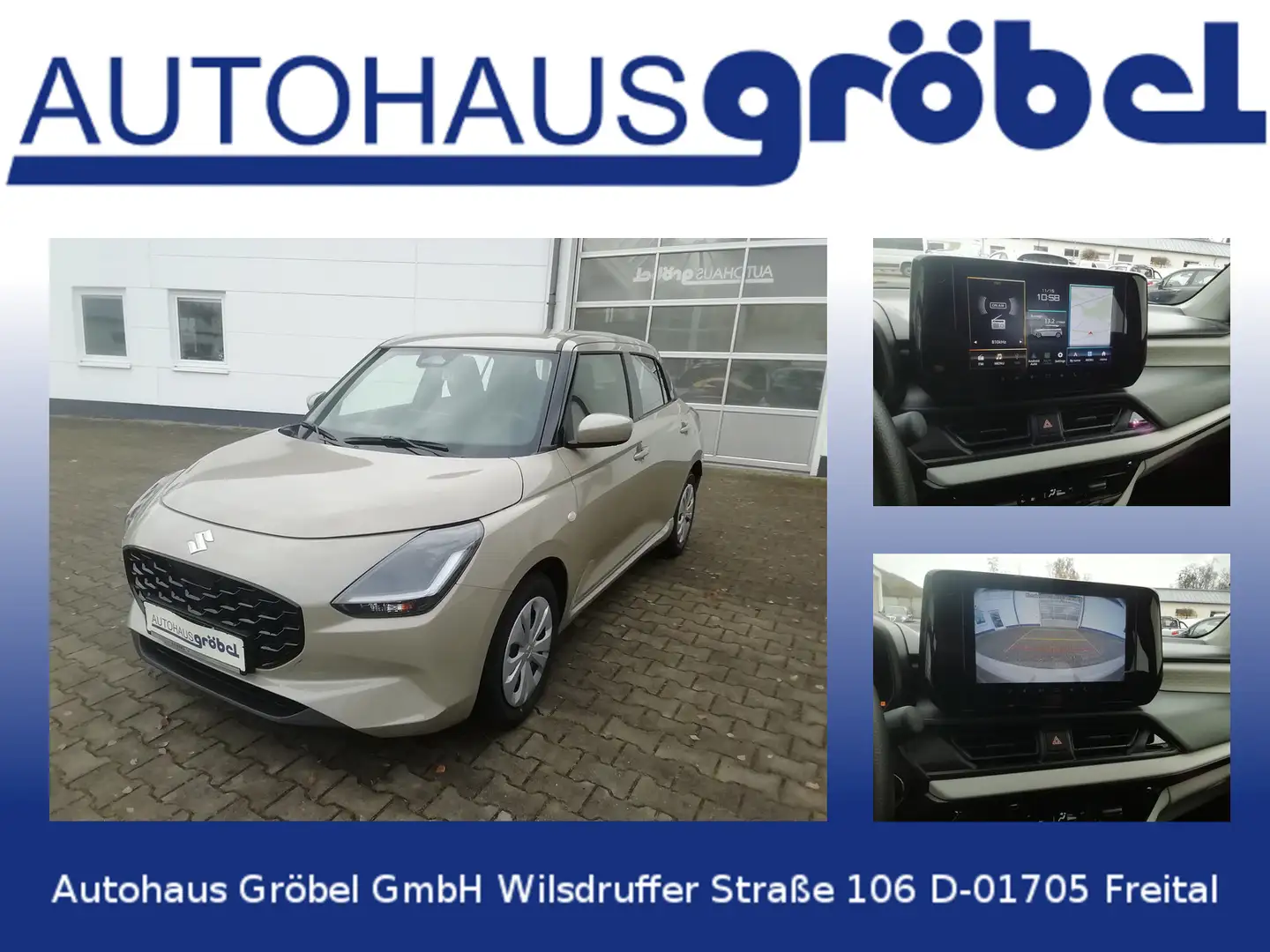 Suzuki Swift Club Hybrid DAB Navi Rückf.kam. Beige - 1