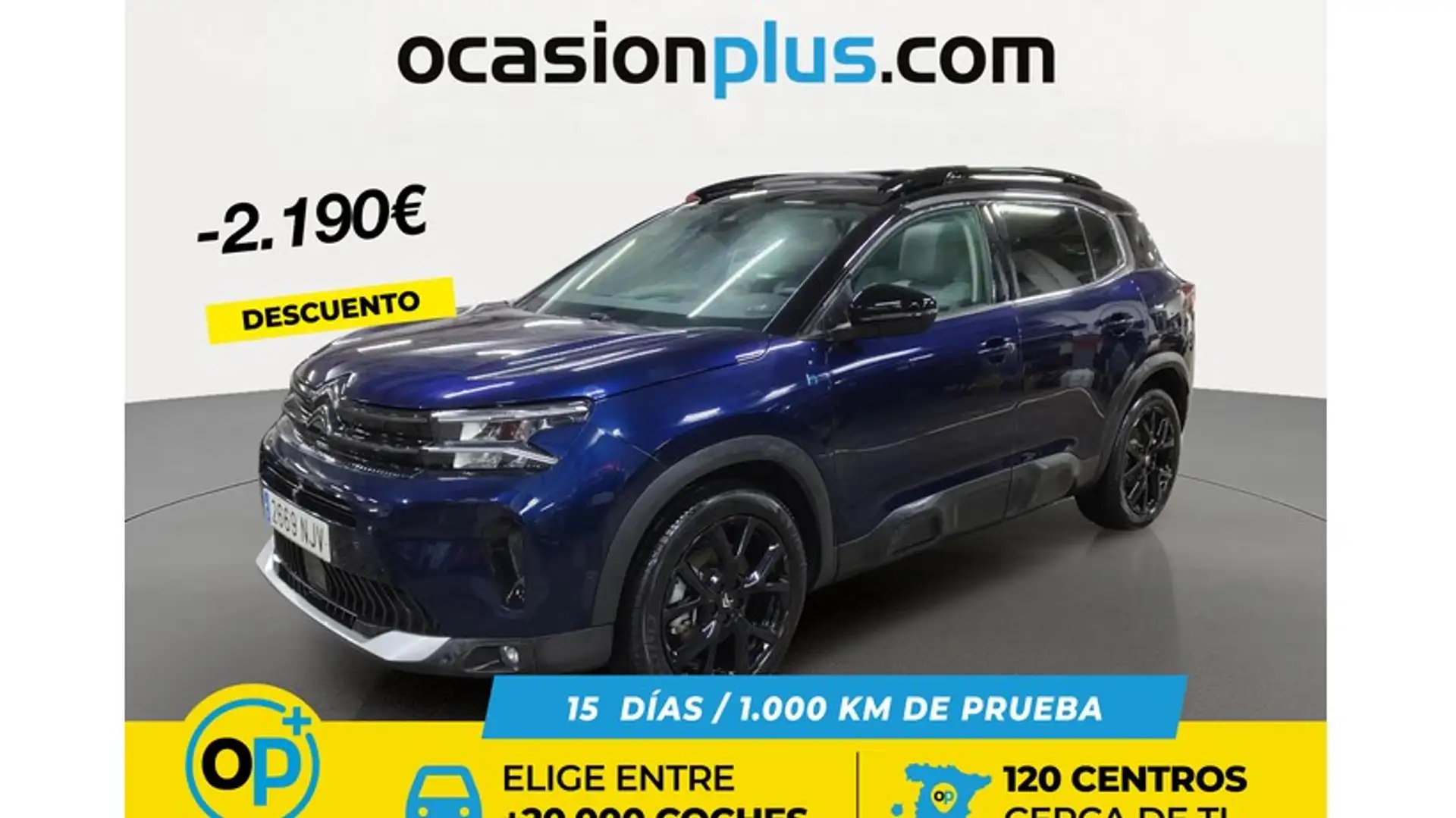 Citroen C5 Aircross Hybrid Max EAT8 180 Bleu - 1