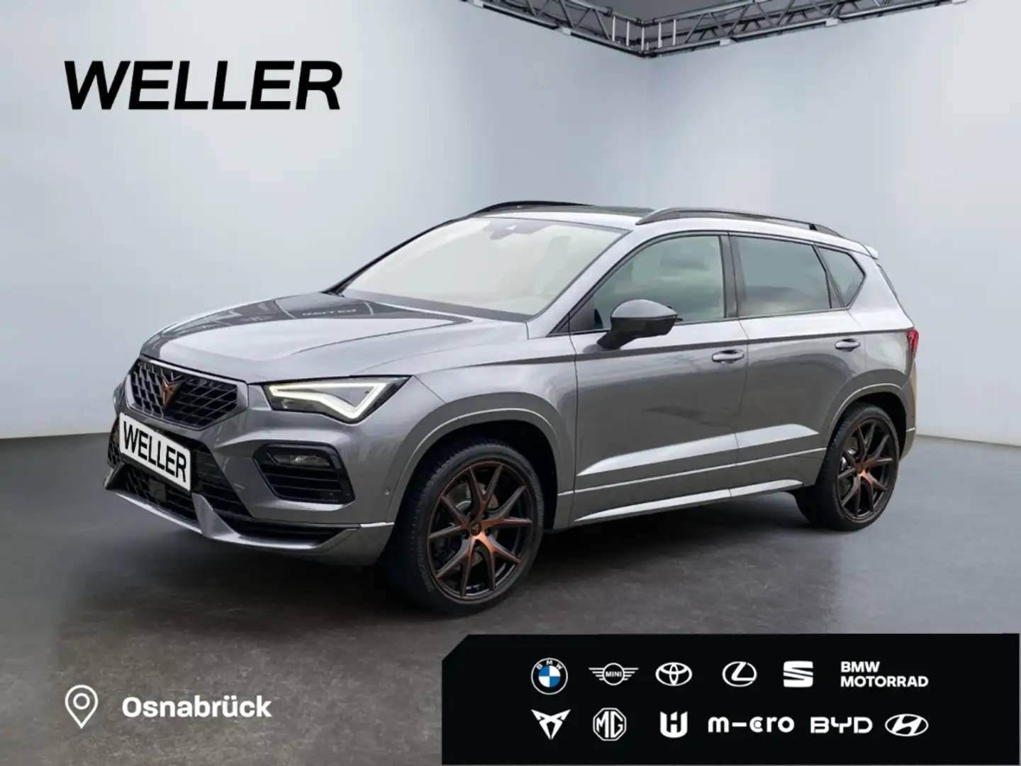 CUPRA Ateca 2.0 TSI 4Dr DSG *LED*Beats*Pano*el Heck*SHZ* Grau - 1