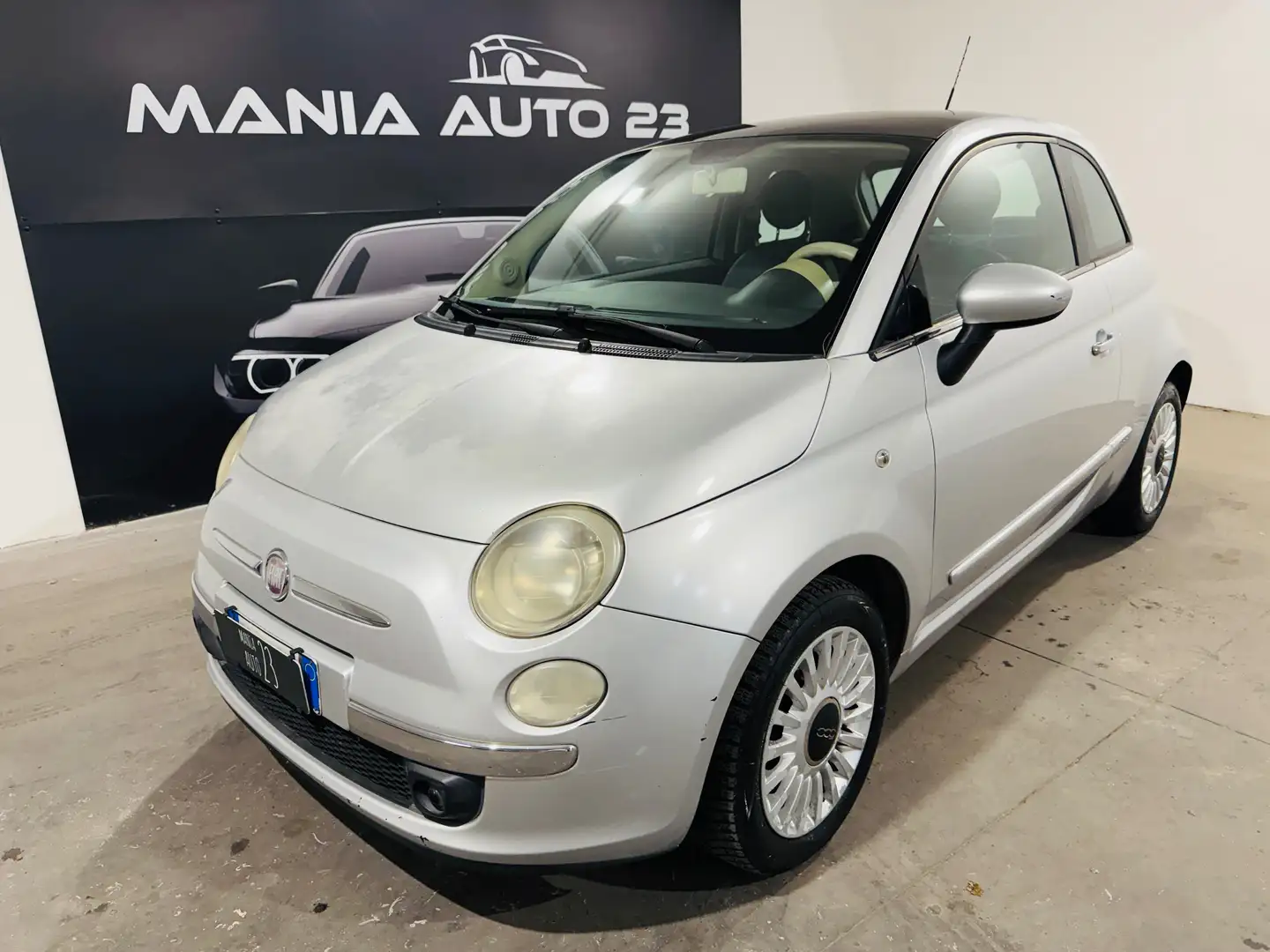 Fiat 500 500 III 1.3 mjt 16v Lounge 75cv*NEOPATENTATI* Argent - 1