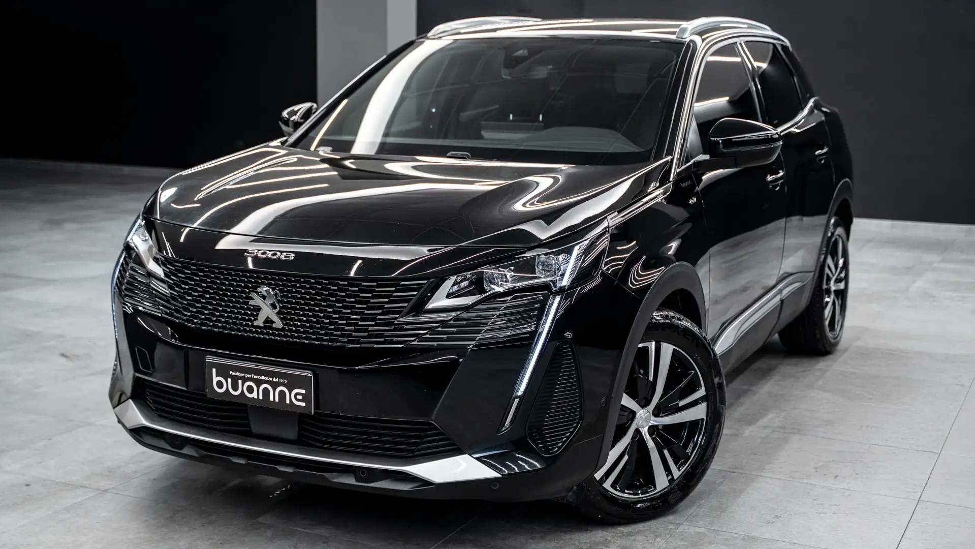 Peugeot 3008 1.5 BLUEHDI GT LINE PACK LUCI NAVI CAM FULL LED Nero - 1