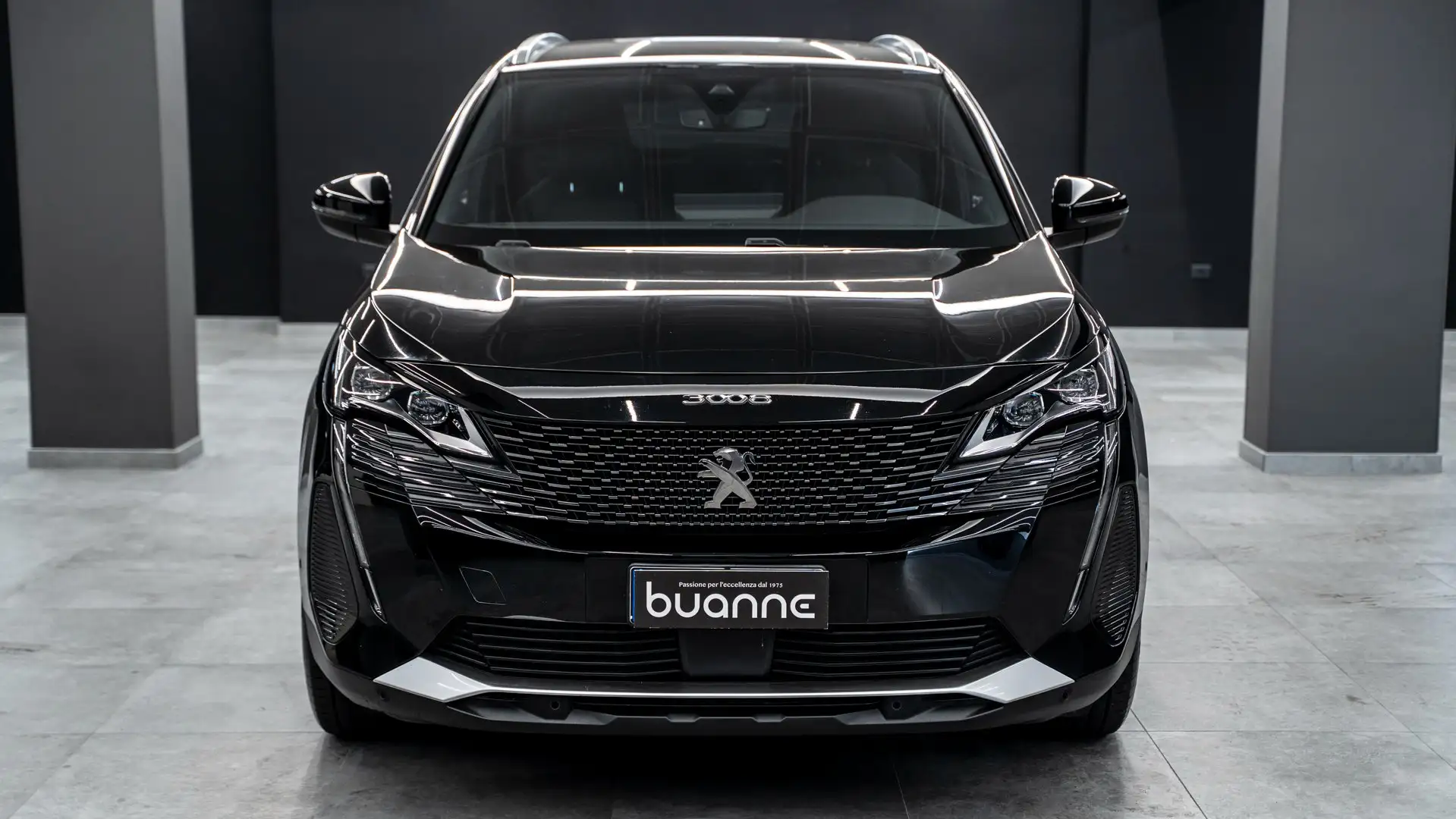 Peugeot 3008 1.5 BLUEHDI GT LINE PACK LUCI NAVI CAM FULL LED Nero - 2