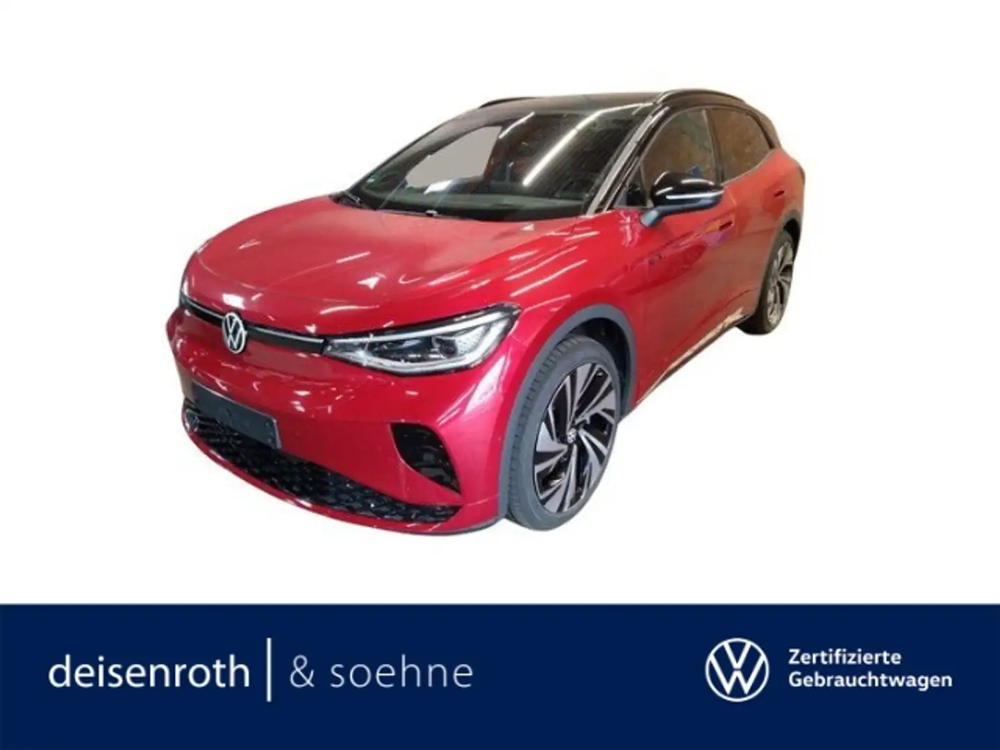 Volkswagen ID.4 GTX AHK/Pano/TopSport/DCC/21''/EasyOpen/h&k/HuD/Na Rood - 1