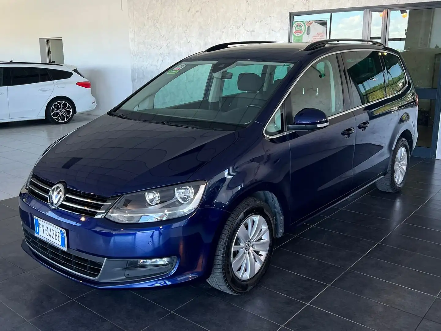 Volkswagen Sharan Sharan 2.0 tdi Business dsg Blu/Azzurro - 2