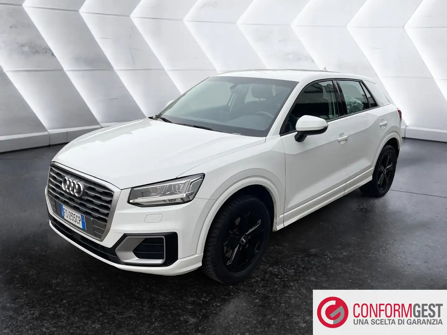 Audi Q2 Q2 1.0 TFSI Sport Blanc - 1