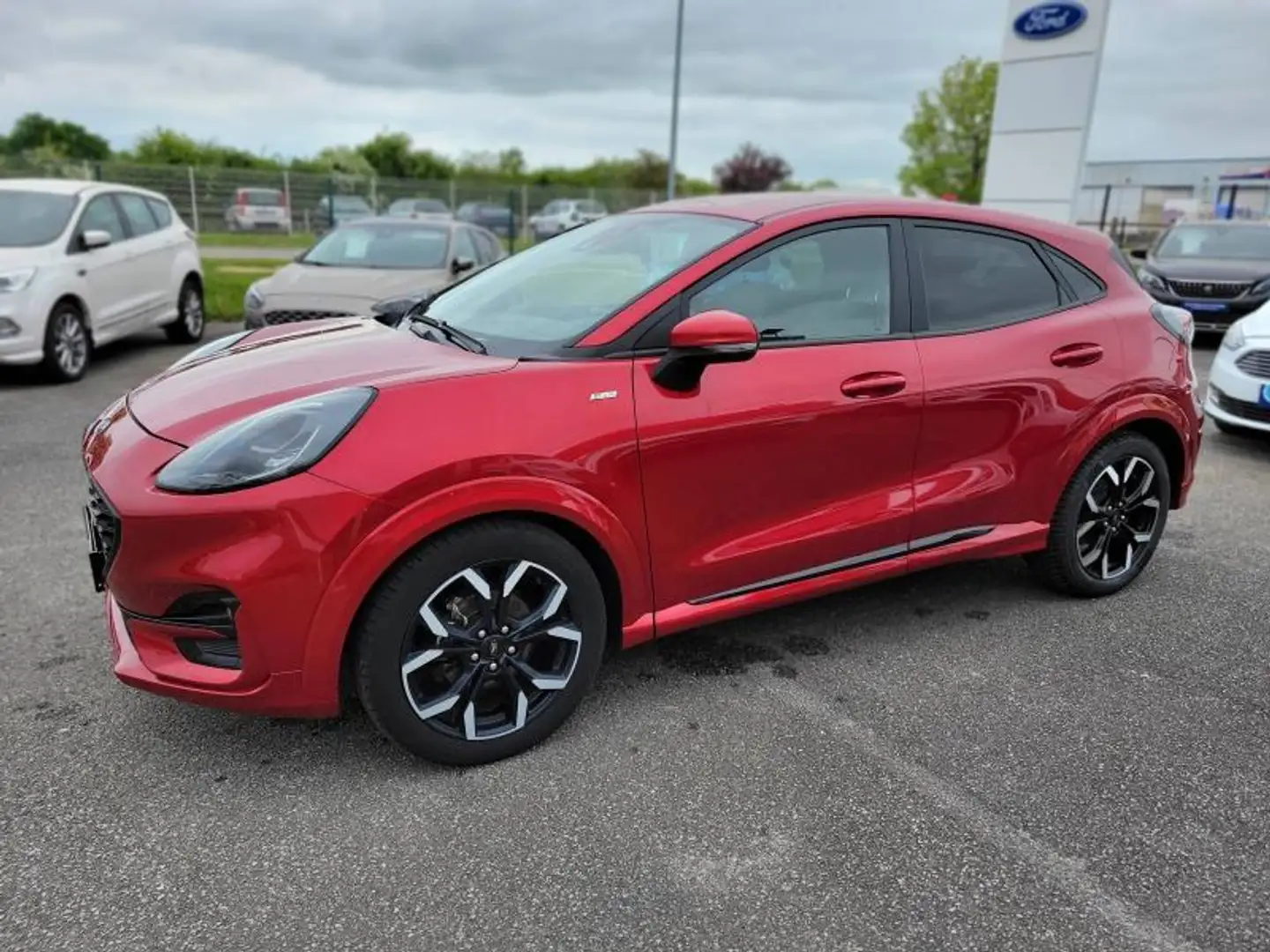 Ford Puma 1.0 EcoBoost 125ch mHEV ST-Line X Rouge - 2