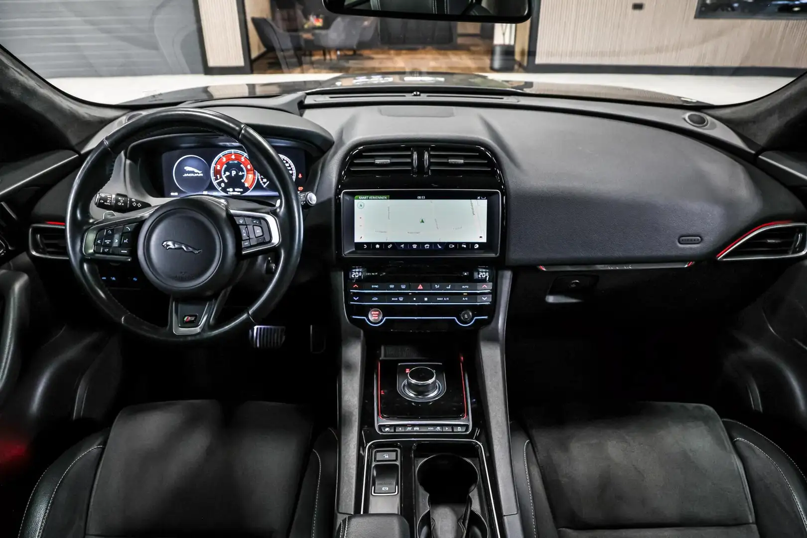 Jaguar F-Pace 3.0 S/C S AWD|Pano|alcantara|HUD|22''|Carplay Grijs - 2