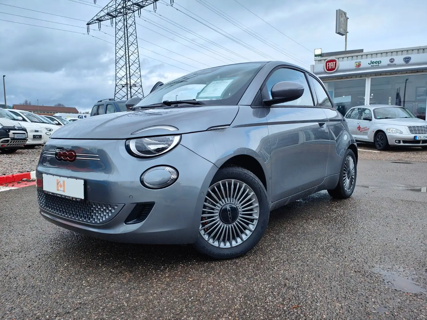 Fiat 500e Neuer 500e 3+1, Sitzhzg.,Klima, Kamera Grau - 1