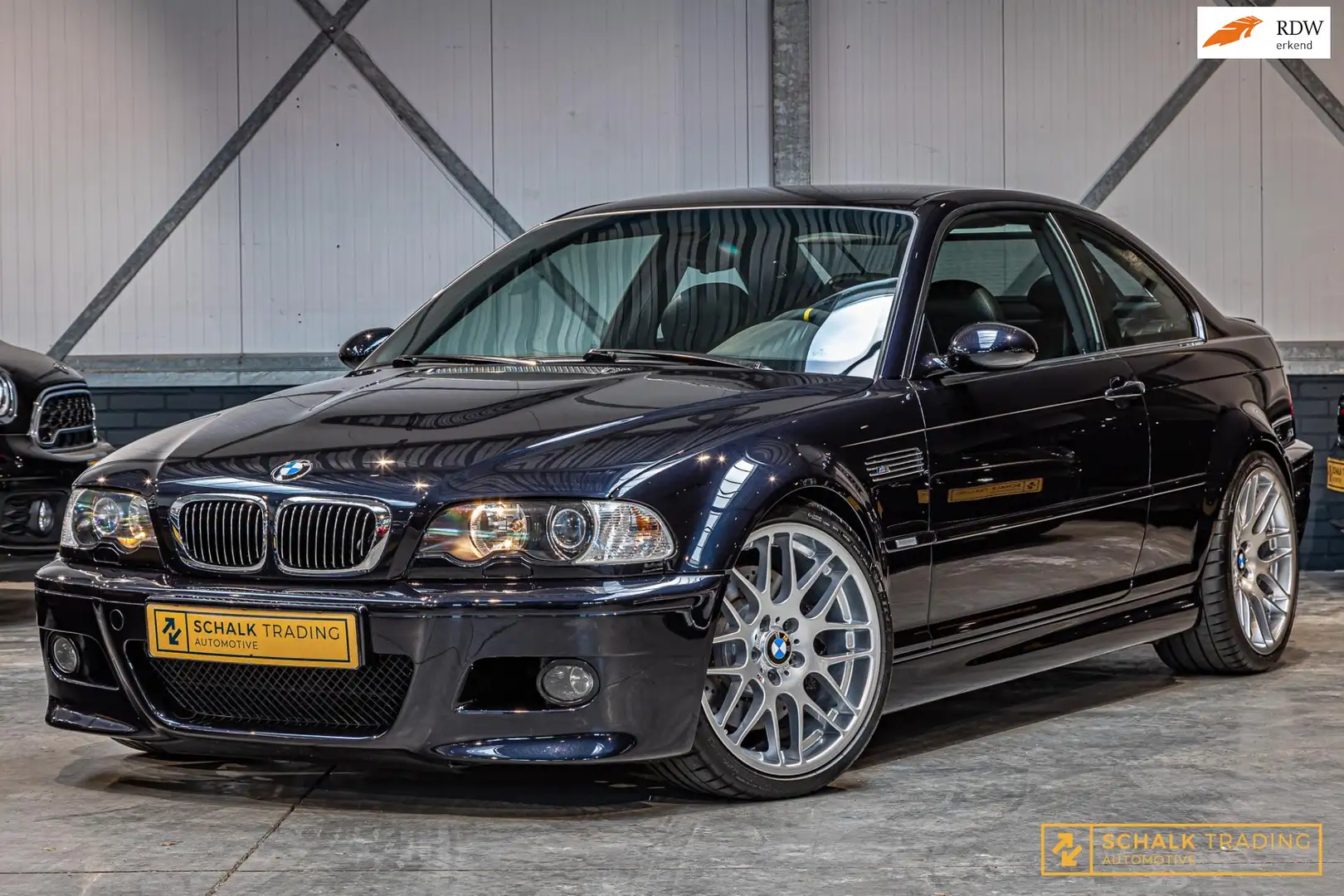 BMW M3 3-serie Coupé M3|NL-auto|SMG|Leder|H&K|Volledig on Zwart - 1