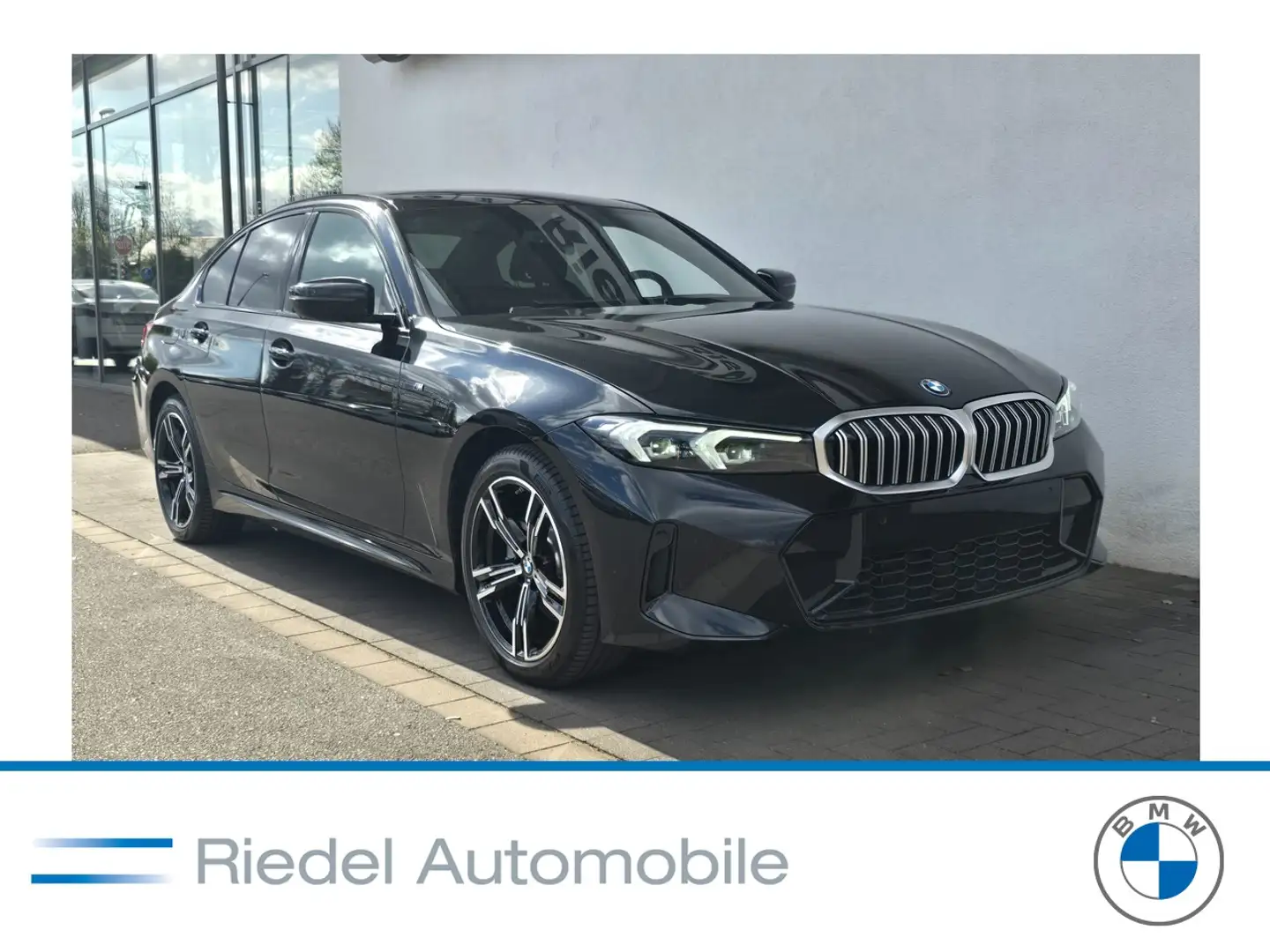 BMW 330 e xDrive M Sportpaket*Widesreen*Drivass*Sitzh Schwarz - 1