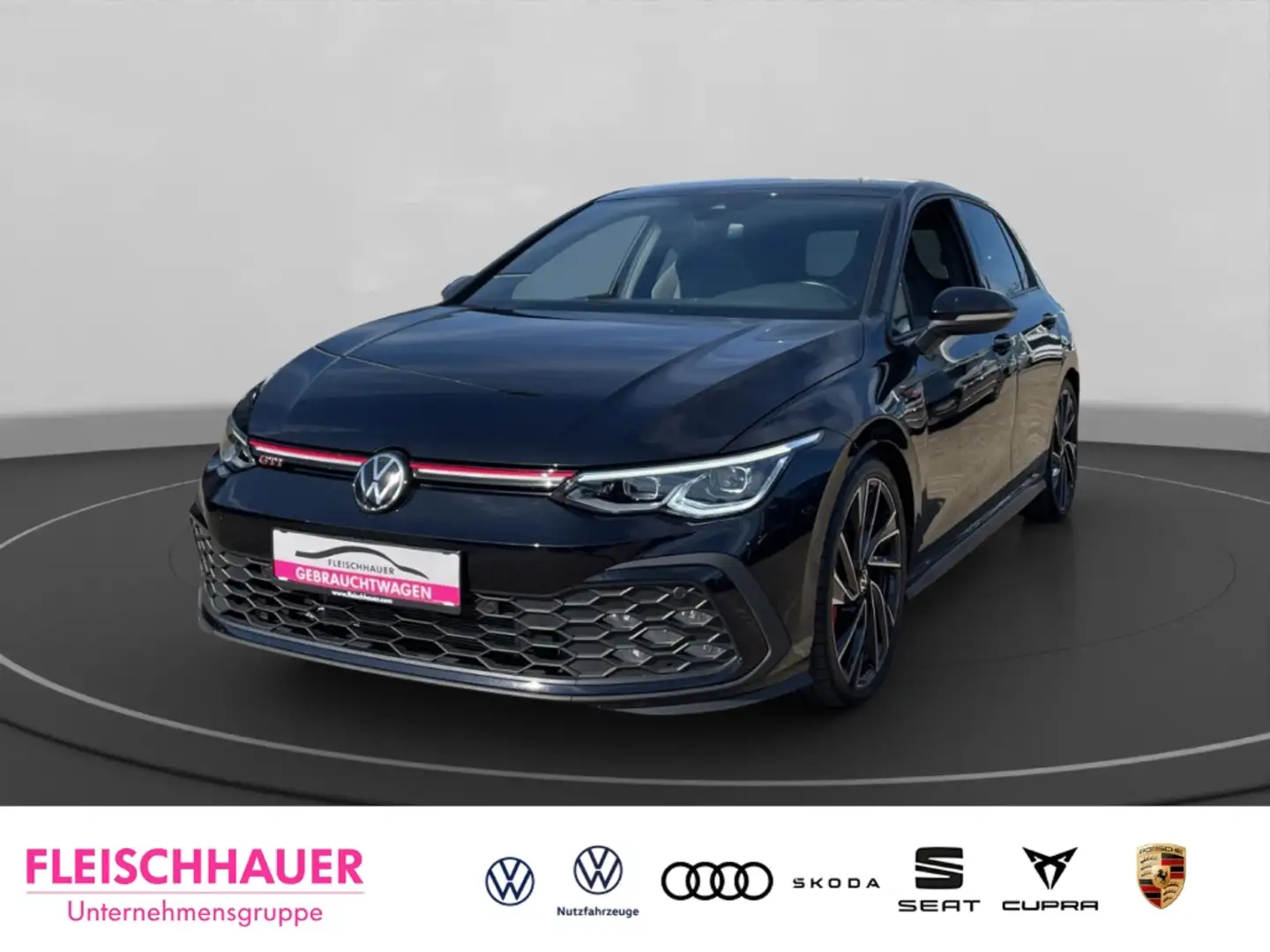 Volkswagen Golf GTI VIII 2.0 TSI Navi DCC NSW RFK Winterpaket LaneAss Noir - 1