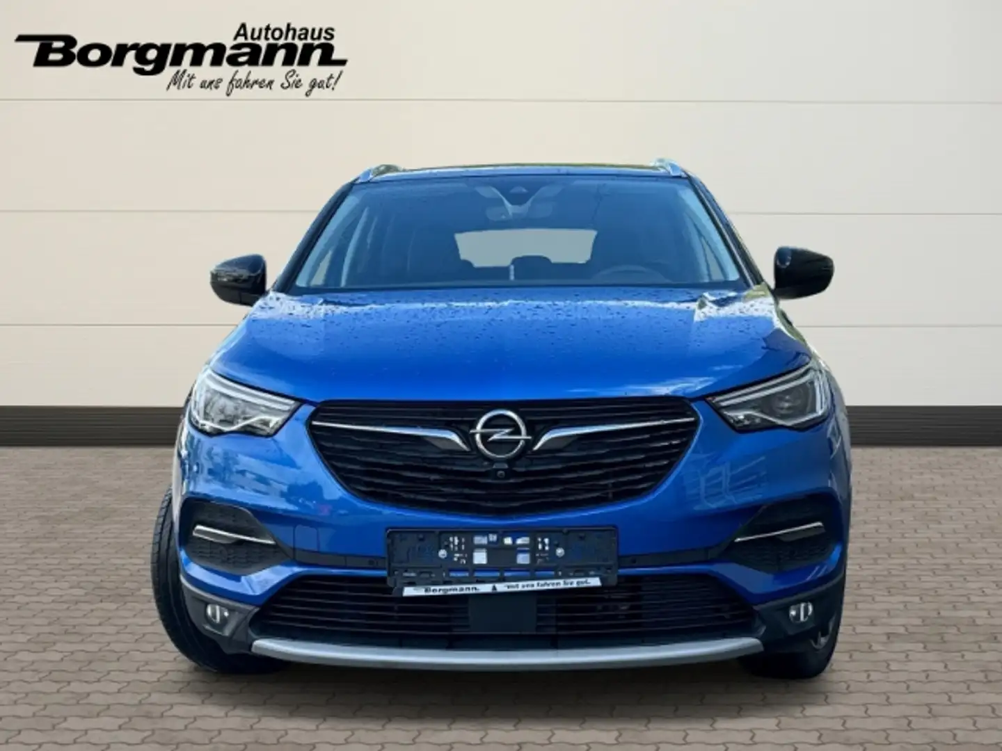 Opel Grandland Elegance 1.6 Turbo NAVI - Sitzheizung - Rückfahrka Blauw - 2