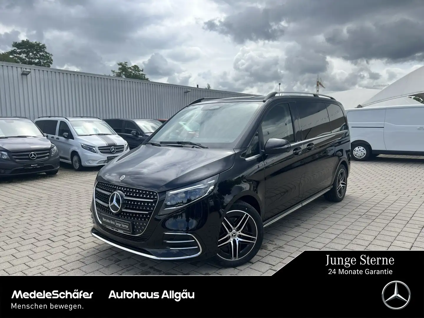 Mercedes-Benz V 250 V 250 AVANTGARDE KOMPAKT AMG 360° AHK DISTRONIC Negro - 1