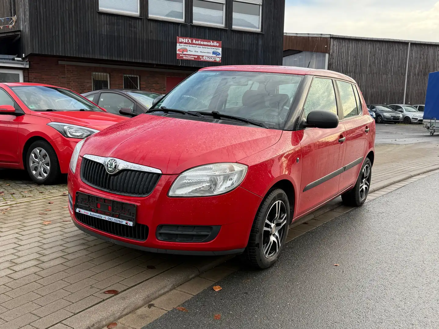 Skoda Fabia Fabia II Fließheck 1.2 HTP Classic Rot - 2