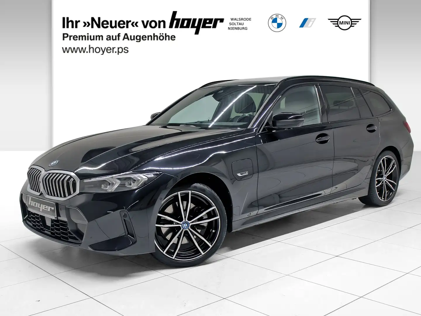 BMW 330 e Touring M Sportpaket HK HiFi DAB RFK Shz Schwarz - 1