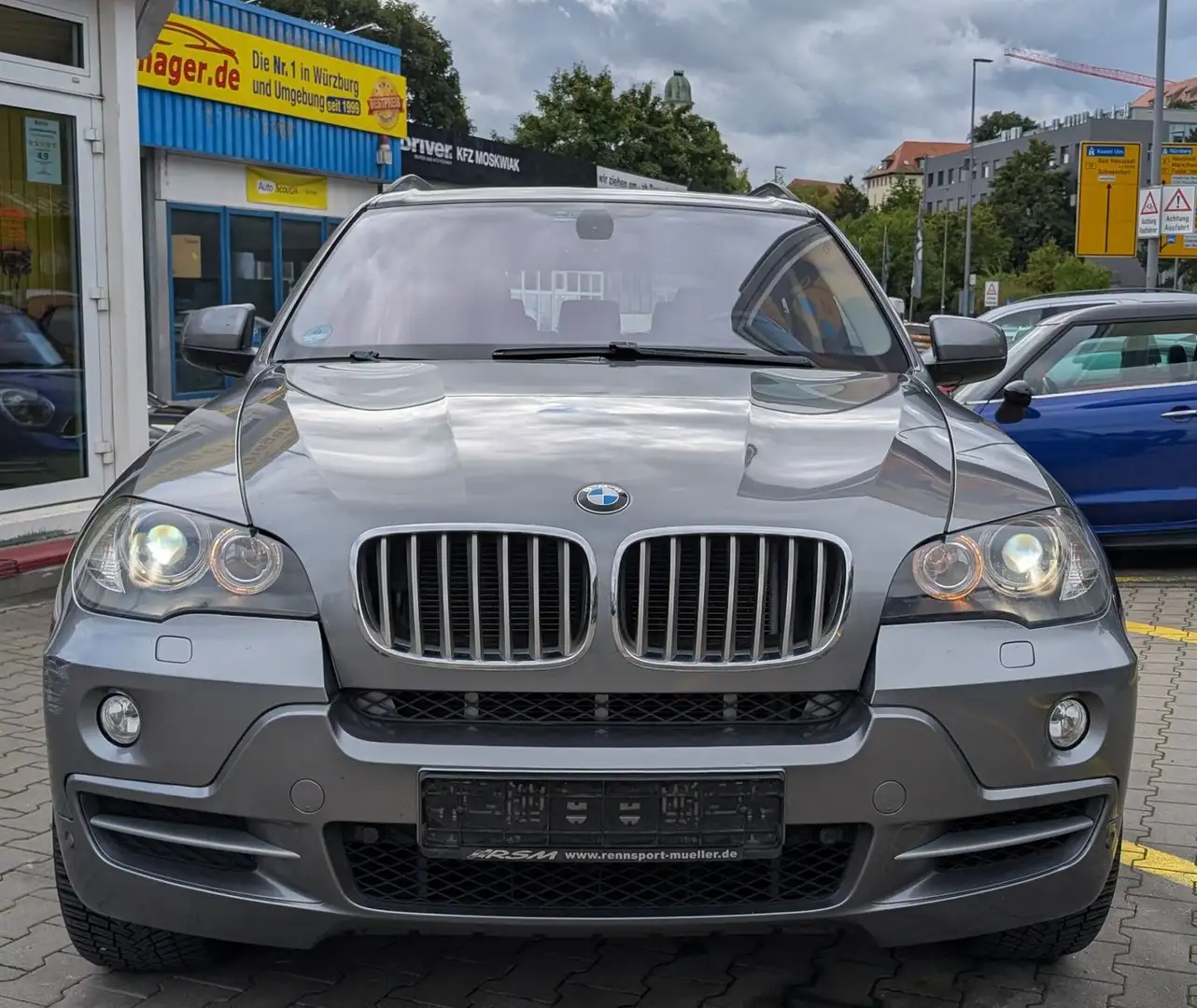BMW X5 4.8i V8 LPG*Temp*AHK*SBL*Xen*Shz*Pano*HUD*TÜV Grau - 2