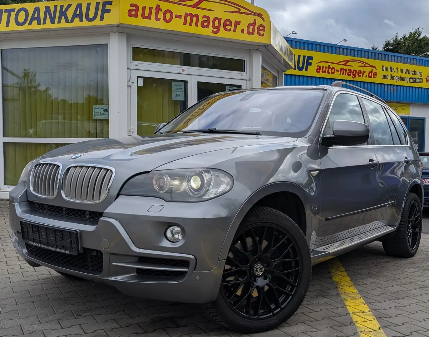 BMW X5 4.8i V8 LPG*Temp*AHK*SBL*Xen*Shz*Pano*HUD*TÜV Grau - 1