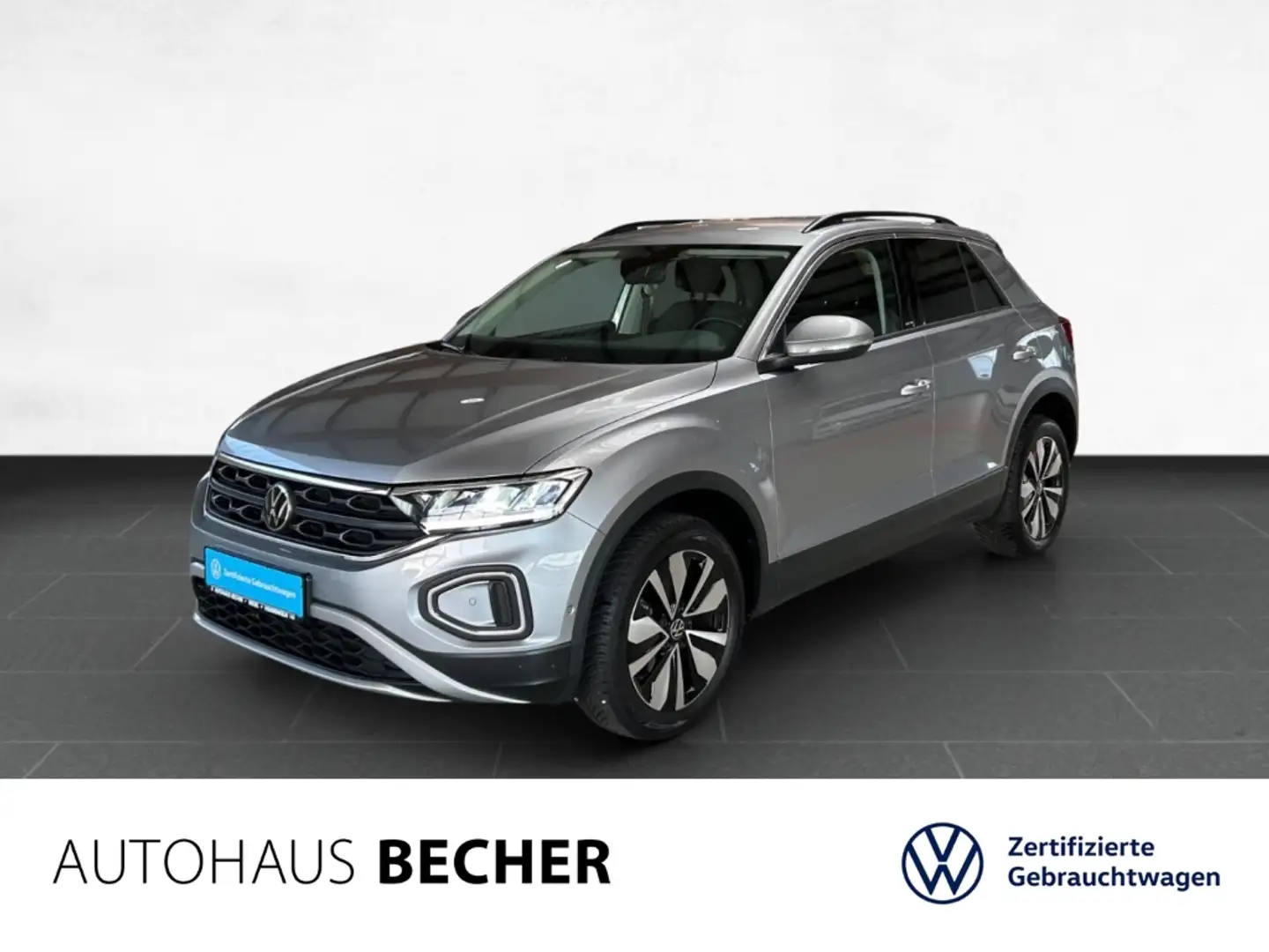 Volkswagen T-Roc 2.0 TDI 6-Gang Move /AHK/Navi/LED/Sitzhz Zilver - 1