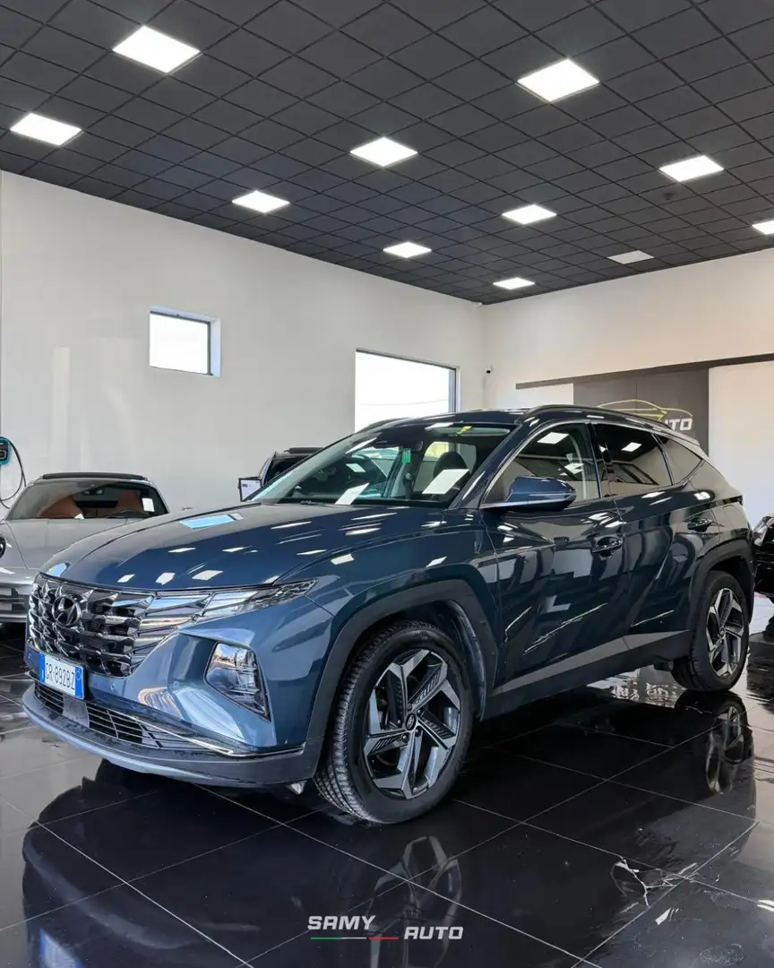 Hyundai TUCSON 1.6 hev Exellence 4wd auto Blu/Azzurro - 2