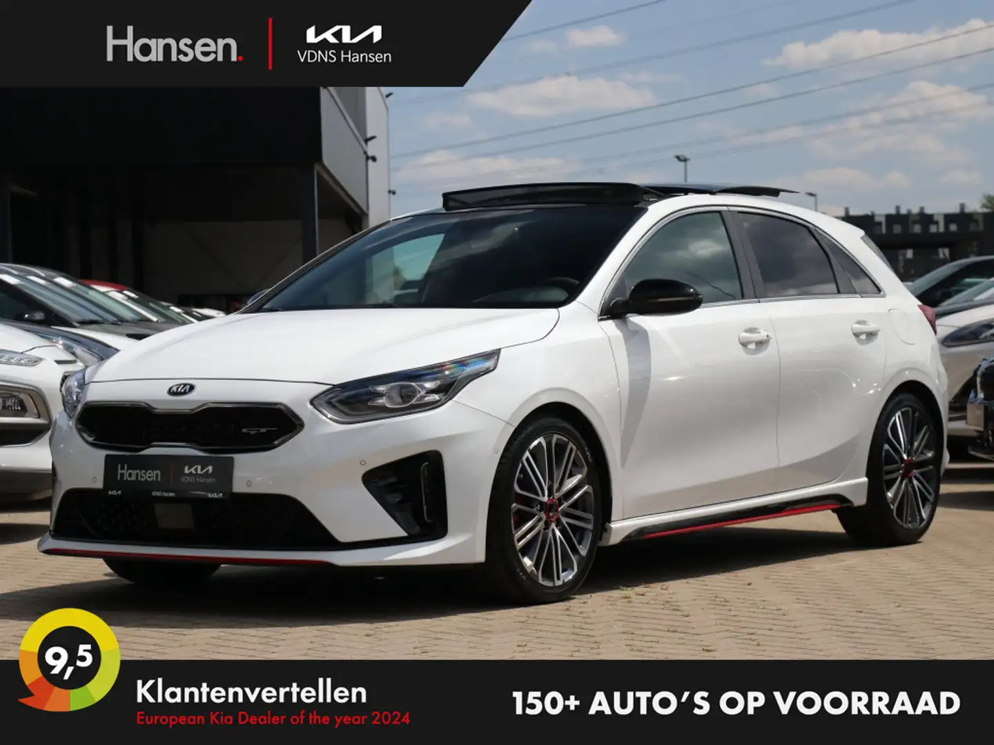Kia Ceed / cee'd 1.6 T-GDi GT I Panoramadak I Leder I JBL I Keyless Wit - 1