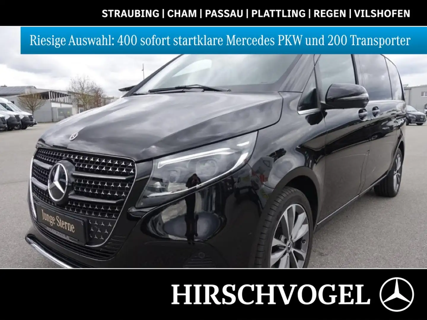 Mercedes-Benz V 300 d Avantgarde kompakt MODELLPFLEGE Memory Schwarz - 1