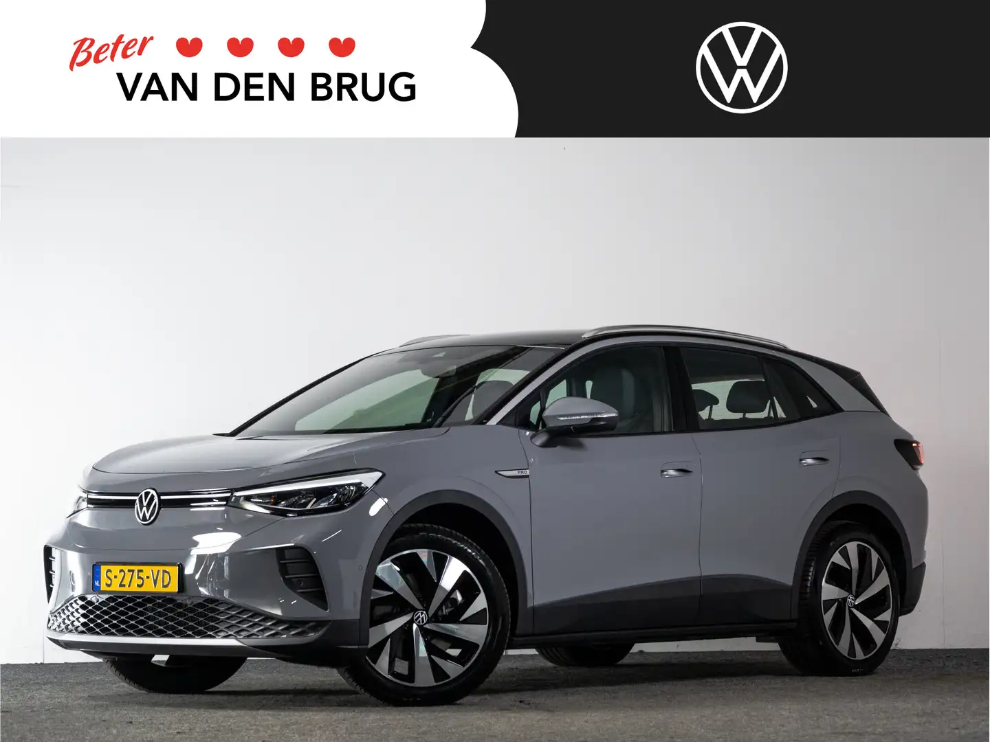 Volkswagen ID.4 Pro 77 kWh | Navigatie | 20 inch lichtmetalen wiel Grijs - 1
