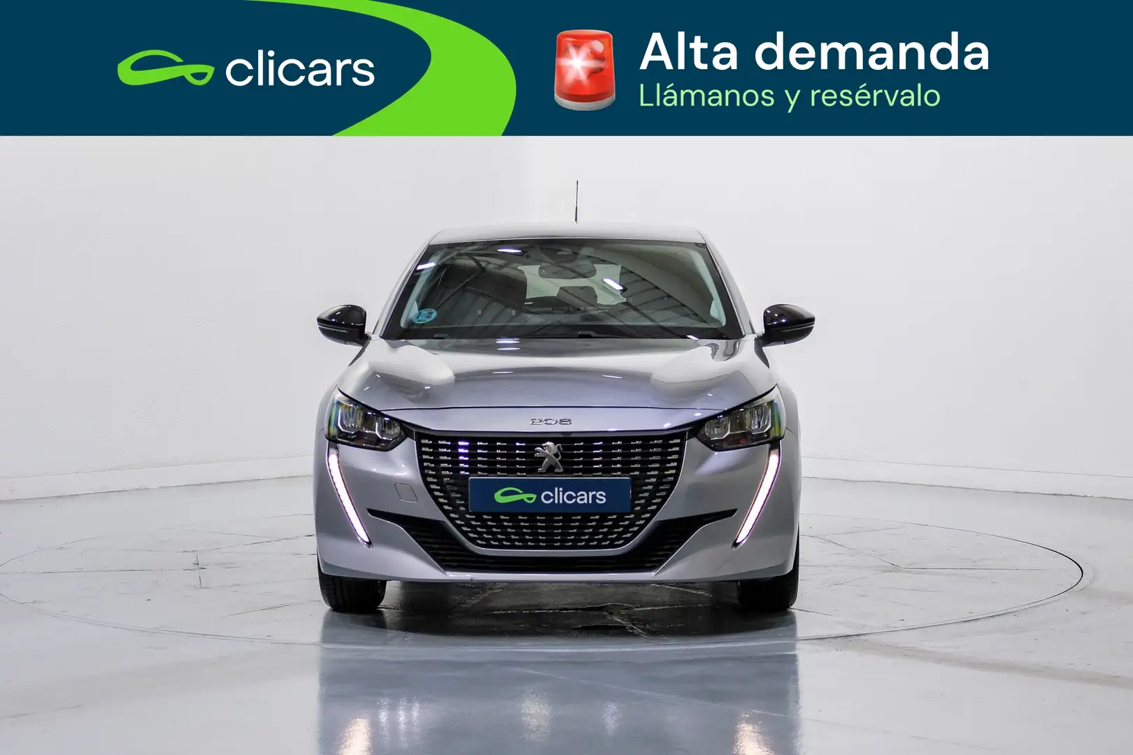 Peugeot 208 1.2 Puretech S&S Allure 100 Plateado - 2