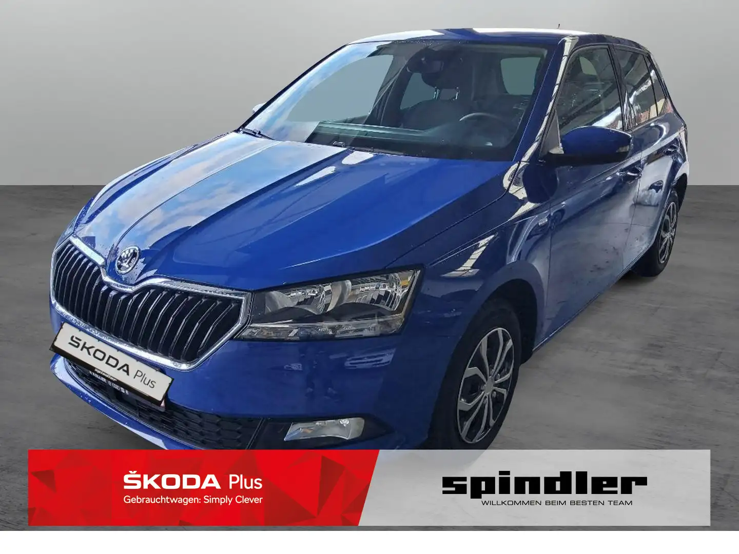 Skoda Fabia Drive 125 years 1.0 TSI / SmartLink, SHZ Blauw - 1