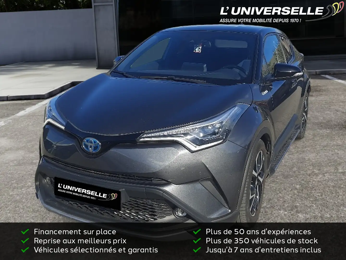 Toyota C-HR CULT HYBRIDE Grijs - 1