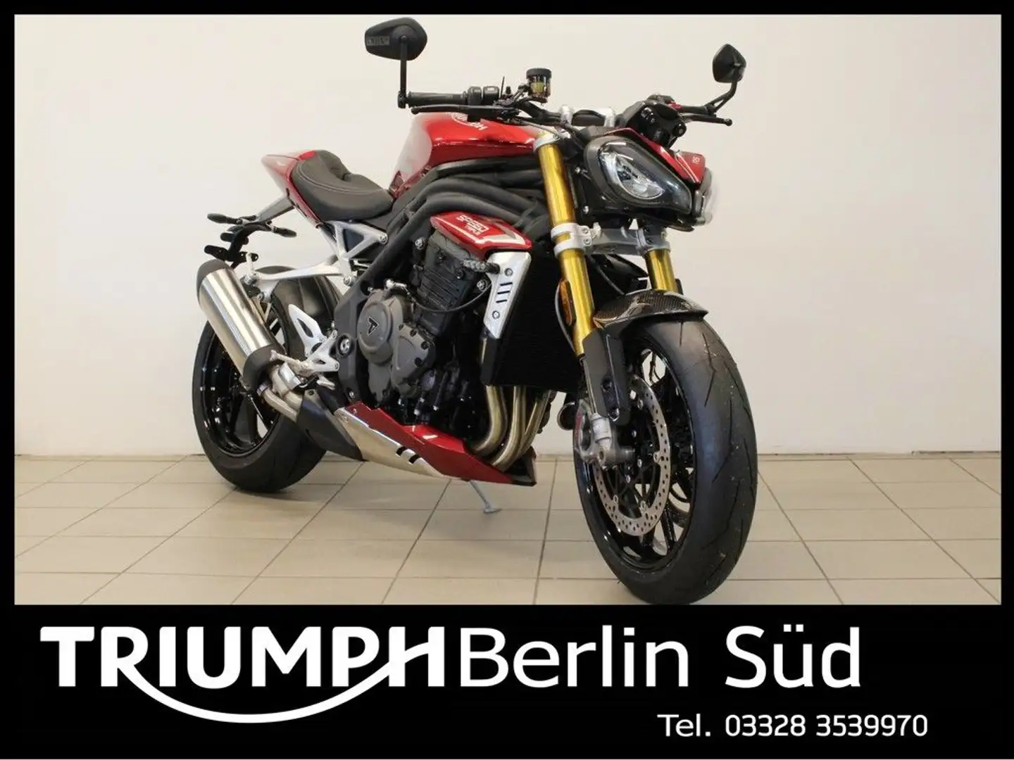 Triumph Speed Triple 1200 RS Modell 2024! Rot - 1