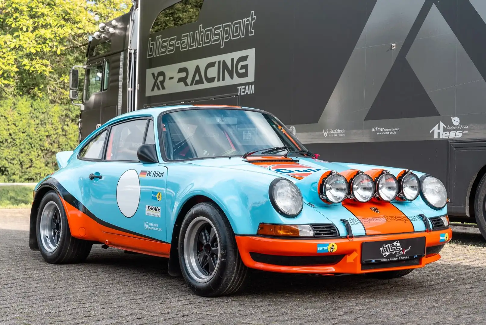 Porsche 911 RSR Oranžová - 2