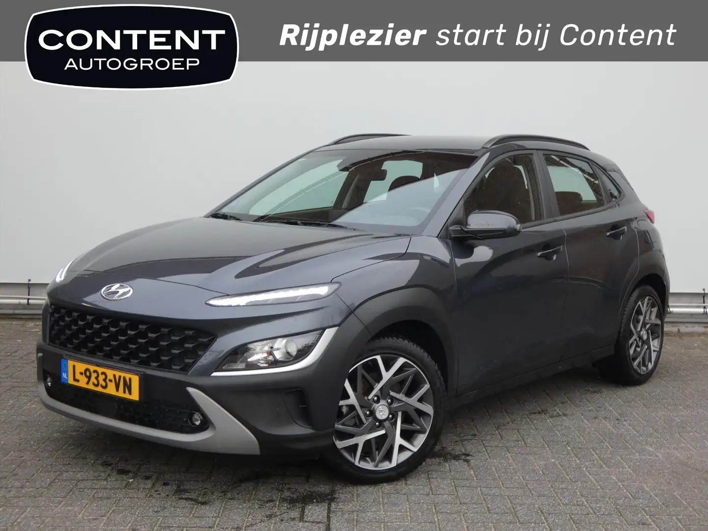 Hyundai KONA 1.0 T-GDI 48V Comfort Smart / Trekhaak Gris - 1