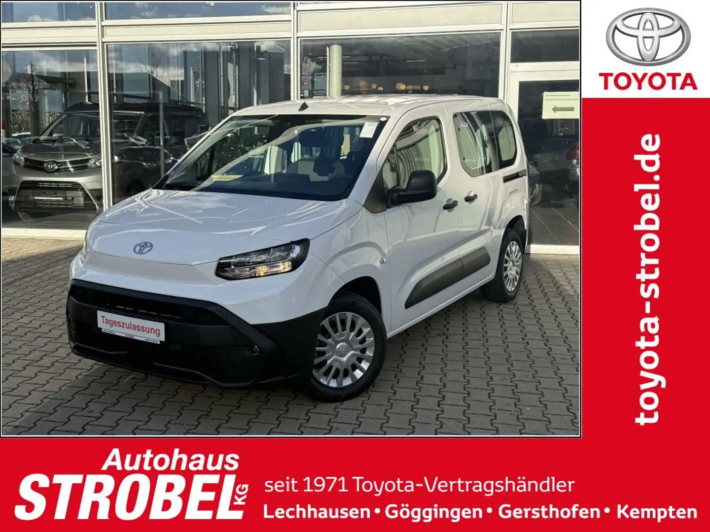 Toyota Proace City Verso 1.2 Turbo L1 Comfort Weiß - 1